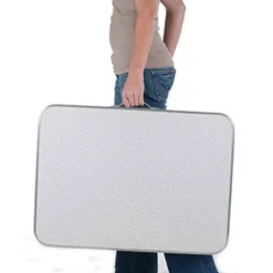 5tlg. Campingmöbel-Set Tisch 75x55cm + 4x Klappstuhl Hellgrau -Angebote Moos Traum Store 7db895c00dc99b096ce38b4902825616