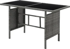 SVITA BROOKLYN XL Rattan Garten Möbel Set Essgruppe Mit Tisch, 2x Sessel, 2er Sofa Polyrattan Grau 12 SVITA BROOKLYN XL Rattan Garten Möbel Set Essgruppe Mit Tisch, 2x Sessel, 2er Sofa Polyrattan Grau -Angebote Moos Traum Store 80a21c3417990d3d6df102678da8d1d6