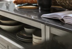 Dehner Doppelschrank Southhampton, 90 X 100 X 50 Cm, FSC® Akazienholz/Granit, Hellgrau -Angebote Moos Traum Store 842e5f96edc9063913868c8eb16cefab