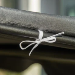 Outsunny Hollywoodschaukel Gartenschaukel Schaukelbank 3-Sitzer Mit Dach Stahl Grau+weiß 172 X 120 X 153cm -Angebote Moos Traum Store 843b0cc215e2da0c207ccbf19c39de5f