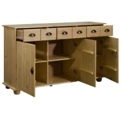 VidaXL Sideboard 134x39x79,5 Cm Massivholz Kiefer -Angebote Moos Traum Store 8489e7c9ae6bfaa0c4a24d4fea3d99a8
