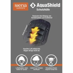 SIENA GARDEN AquaShield Hngemattenhlle 312x105xH104 Cm M29455 -Angebote Moos Traum Store 85628a0577cc14ea518deaa8310683a6