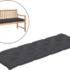 VidaXL Gartenbank-Auflage Anthrazit 150x50x7 Cm Stoff