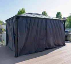 Canopia By Palram Palram - Canopia Vorhangset Für Martinique Pavillon -Angebote Moos Traum Store 8968fe3a59b7e84ff001311ac04b438d