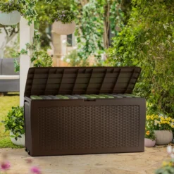 Keter Samoa Rattan Gartenbox 270L Braun Aufbewahrungsbox 8 Keter Samoa Rattan Gartenbox 270L Braun Aufbewahrungsbox -Angebote Moos Traum Store 8a7f95091a00576bcff5e6a905f153f6