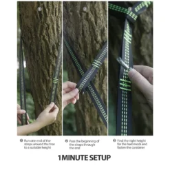 Hängemattenbefestigung, Schaukelbefestigung, Baum-Aufhängeset, 3 M X 2,5 Cm, Max. 500 Kg, 15 Stück, 1 Ring, 2 Karabiner, Hängesessel-Zubehör, Stahlfedern Für Camping, Wandern, Outdoor-Reisen -Angebote Moos Traum Store 8b2ad5cad3544ba550c2e1d5d14a68d7