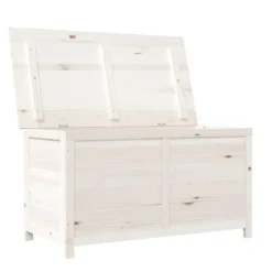 VidaXL Outdoor-Kissenbox Weiß 100x50x56 Cm Massivholz Tanne 11 VidaXL Outdoor-Kissenbox Weiß 100x50x56 Cm Massivholz Tanne -Angebote Moos Traum Store 8c88ed3ec8853ee54a21f3b198649daf