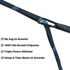 Hängematte Befestigung, Schaukel Befestigung Baum Aufhängeset, 2,8Meter X 2,5cm Max 500kg, 14 Schlaufen, 2 Karabiner, Für Camping Wandern Outdoor Reise -Angebote Moos Traum Store 8e4241b9b838c752def265ee809a3e8a