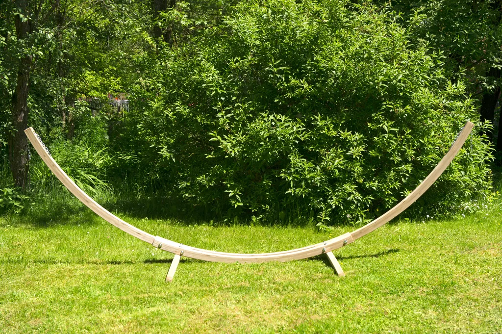 Amazonas Hängemattengestell Kronos 358 X 113 X 105 Cm; Natur, AZ-4045550 2 Amazonas Hängemattengestell Kronos 358 X 113 X 105 Cm; Natur, AZ-4045550 – Bild 2