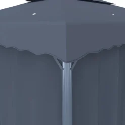 VidaXL Pavillon Mit Vorhängen & LED-Lichterkette 4x3 M Anthrazit -Angebote Moos Traum Store 900bd32eb83cd185f85622ff94935f0a