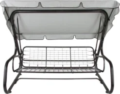 Hollywoodschaukel Gartenschaukel Liegefunktion Schaukel Moskitonetz Bettfunktion