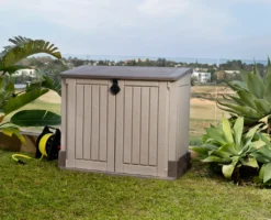 Keter Universalbox Store It Out MIDI Woodland, Ca. H 110 X B 132 X T 74 Cm, Farbe: Braun 24 Keter Universalbox Store It Out MIDI Woodland, Ca. H 110 X B 132 X T 74 Cm, Farbe: Braun -Angebote Moos Traum Store 92cce1191740bc0548e5c040d06e9a88