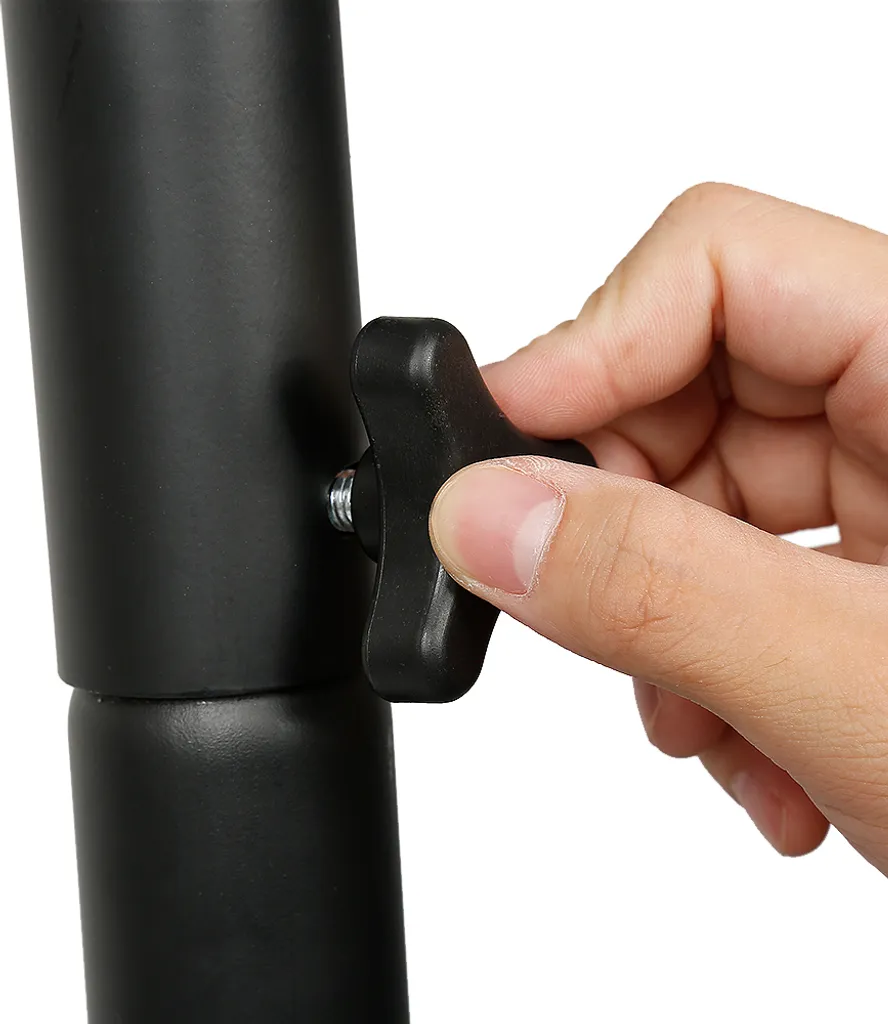 WYCTIN Hängesesselgestell Hängesitz Gestell 150KG Metall Hoehenverstellbar 115*135*(200-250cm Ohne Hängematte 3 WYCTIN Hängesesselgestell Hängesitz Gestell 150KG Metall Hoehenverstellbar 115*135*(200-250cm Ohne Hängematte – Bild 3