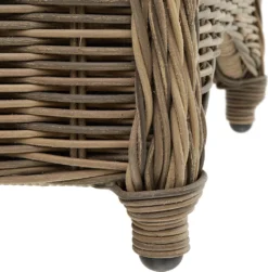 Tectake 4 Rattansessel Mit Aluminiumgestell Inkl. Sitzkissen Und Rückenkissen - Natur -Angebote Moos Traum Store 9333e6802567ec572009371290dab6f6