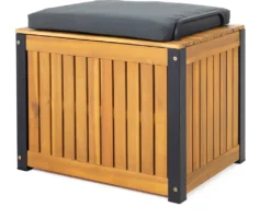 Tepro Aufbewahrungstruhe "Fehmarn" Mit Sitzfunktion, Klein; Akazie -Angebote Moos Traum Store 95c81a6b14e945e826cae9b0cf6cab22
