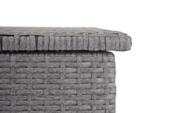 Poly-Rattan Kissenbox HWC-D88, Gartentruhe Auflagenbox Truhe Basic Grau, 51x100x50cm 170l -Angebote Moos Traum Store 96b022b5bc39158faf0bee4527af97be
