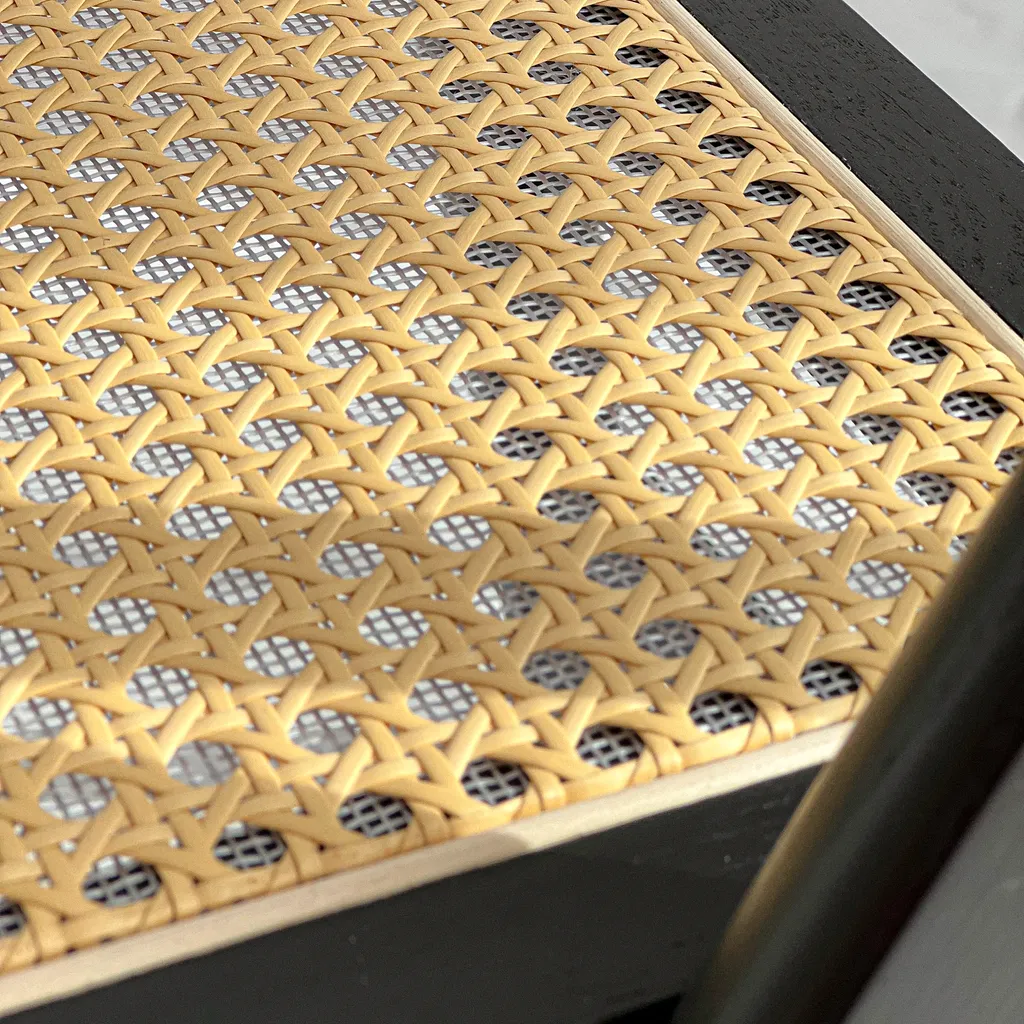 LIM HOME | Interior Trend Essstuhl Klappstuhl Aus Holz Und PVC- Wiener Geflecht | Schwarz 3 LIM HOME | Interior Trend Essstuhl Klappstuhl Aus Holz Und PVC- Wiener Geflecht | Schwarz – Bild 3