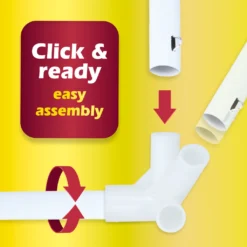 Lifetime Garten Partyzelt 2,5 X 3 X 6 Meter - Bis 70 Personen - 6 Seitenwände Und Fenstern, Gartenzelt Pavillon Für Sonnenschutz - Weiß -Angebote Moos Traum Store 9804dad01f1cf9afeeabc98115b36f84