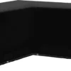 VIDAXL Gartenmoebel-Abdeckung L-Form 12 Oesen 250x250x90 Cm