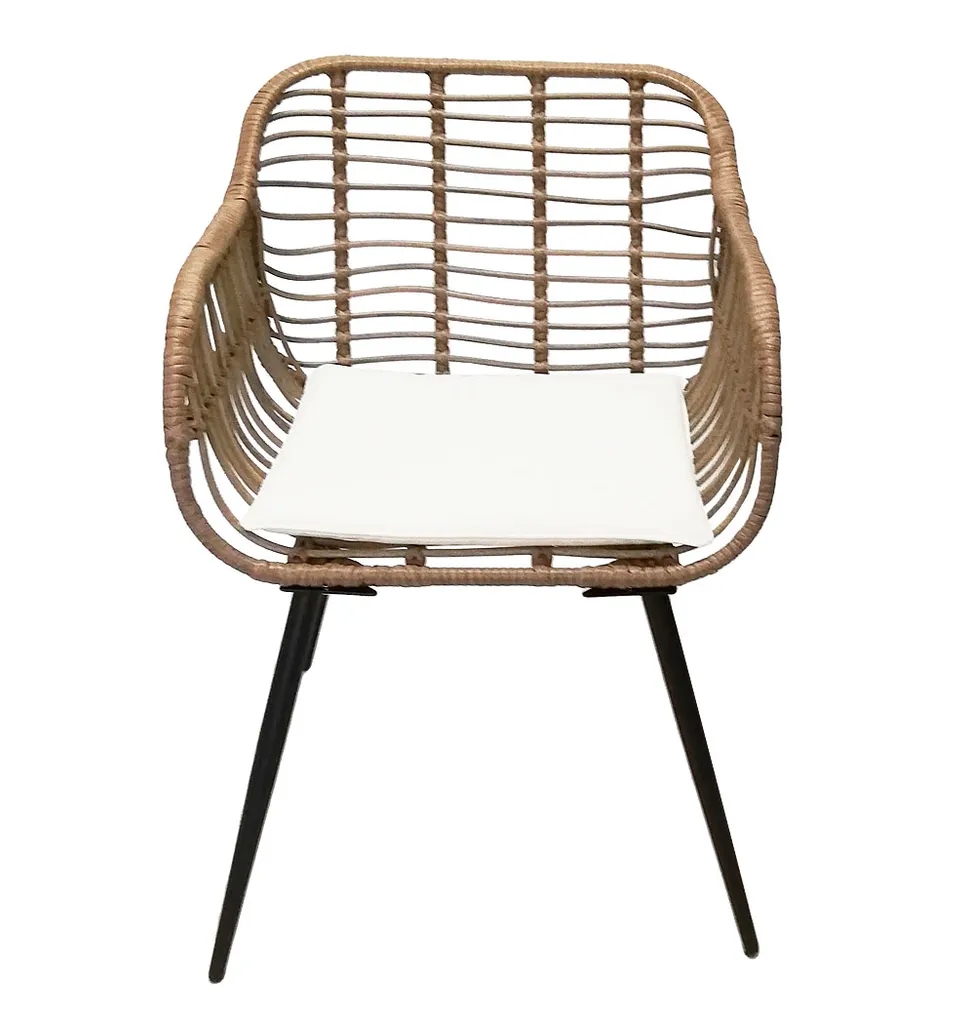 KMH® 2er Set Polyrattan Gartenstuhl *Ella* 3 KMH® 2er Set Polyrattan Gartenstuhl *Ella* – Bild 3