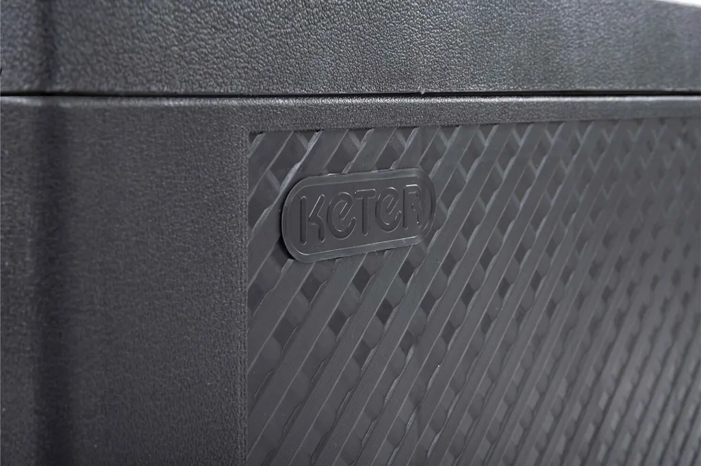 Keter Emily Aufbewahrungsbox 280 L Graphit Box Gartenbox Kunststoff 7 Keter Emily Aufbewahrungsbox 280 L Graphit Box Gartenbox Kunststoff – Bild 7