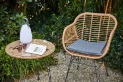 SIENA GARDEN Tiros Balkon-Set 3-teilig Matt Anthrazit / Natur L20201 -Angebote Moos Traum Store 9d72b13a0b9677bb6cb17ba170dd114f