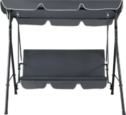 Hollywoodschaukel 172x112x152cm Gartenschaukel 3-Sitzer Gartenliege Schaukel Gartenbank Bis 270kg Wasserabweisender Bezug -Angebote Moos Traum Store 9d864540493e02cba2efc5c1a7bb41c5