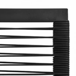 VidaXL Gartenstühle 4 Stk. Seil Rattan Schwarz -Angebote Moos Traum Store 9d9a760de06e9ae82f62233d5ea771ce