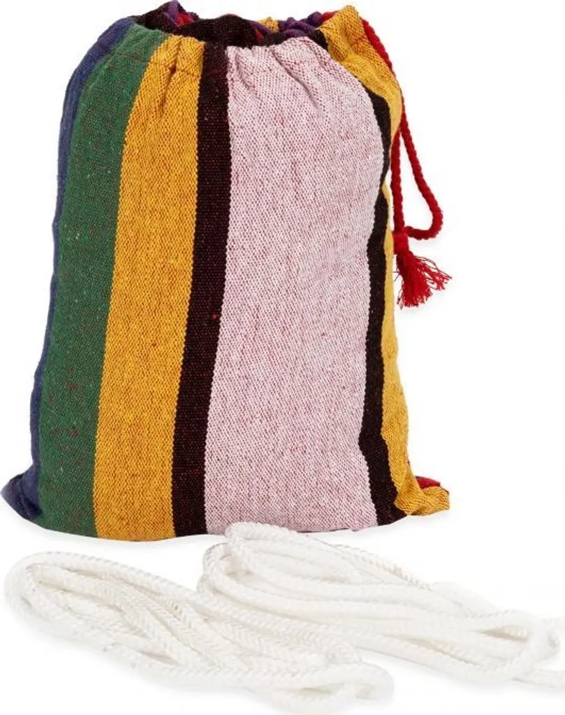 MODERN HOME Hängematte Doppelhängematte Für 1-2 Personen Outdoor Baumwolle Tragbar Garten Camping Hängematte Belastbarkeit 150kg Rainbow Geeignet Für Reise XXL GW-906 6 MODERN HOME Hängematte Doppelhängematte Für 1-2 Personen Outdoor Baumwolle Tragbar Garten Camping Hängematte Belastbarkeit 150kg Rainbow Geeignet Für Reise XXL GW-906 – Bild 6