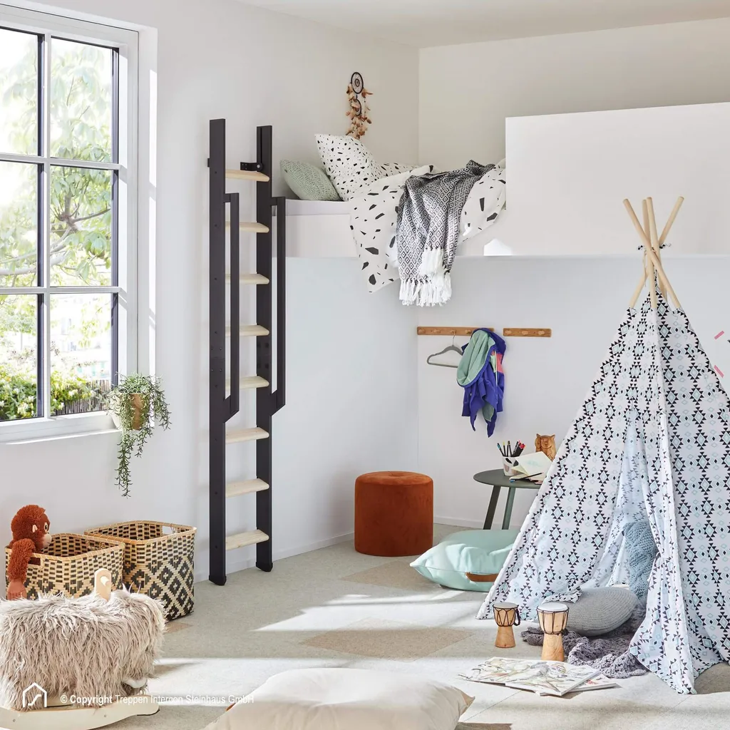 Raumspartreppe Intercon Vario 3 Mit 12 Stufen Bis Max. 290 Cm, Polar-Weiß, Buche | Raumspartreppe Mit Metallwangen Und Holzstufen Lässt Sich An Die Wand Schieben Und Spart Platz 2 Raumspartreppe Intercon Vario 3 Mit 12 Stufen Bis Max. 290 Cm, Polar-Weiß, Buche | Raumspartreppe Mit Metallwangen Und Holzstufen Lässt Sich An Die Wand Schieben Und Spart Platz – Bild 2