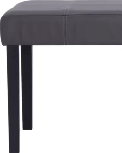 VidaXL Sitzbank 106 Cm Grau Kunstleder -Angebote Moos Traum Store a046313671cb3f223df79dfb37bedfe2