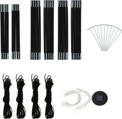 VidaXL Partyzelt Mit LED Und 4 Seitenwänden 3,6x3,6x2,3 M Blau -Angebote Moos Traum Store a4b1281651e83aecfbde93582b6cf0fb