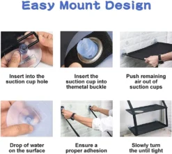 Katzen-Hängematte, Katzen-Fenster-Sitzstange Für Den Innenbereich, Große Katzen, Katzensitz Hängematte, Regale, Stabile Robuste Knauf-Saugnäpfe Halten Bis Zu 25 Kg, Platzsparend Und Einfach Zu Montieren,Schwarz,einlagig 9 Katzen-Hängematte, Katzen-Fenster-Sitzstange Für Den Innenbereich, Große Katzen, Katzensitz Hängematte, Regale, Stabile Robuste Knauf-Saugnäpfe Halten Bis Zu 25 Kg, Platzsparend Und Einfach Zu Montieren,Schwarz,einlagig -Angebote Moos Traum Store a594429cd58678dbfd5411484cb04961 1