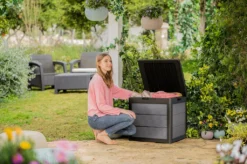 ONDIS24 Keter Kissenbox Sitztruhe Premier Box 113L -Angebote Moos Traum Store a680f1f51dc24b15083c25d92787434a