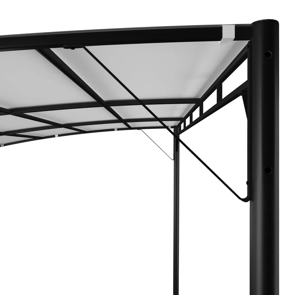 VidaXL Garten-Sonnenschutz 4x3x2,55 M Cremeweiß 5 VidaXL Garten-Sonnenschutz 4x3x2,55 M Cremeweiß – Bild 5