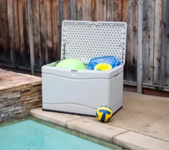 Lifetime Kunststoff Kissen Aufbewahrungsbox Beach 300 Liter Grau 99x61x66 Cm -Angebote Moos Traum Store a7eff489f3aeeeb4c7d29d06de8105f7