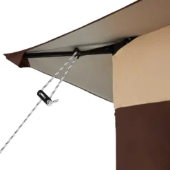 Tectake Faltpavillon Carabobo 3,64x3,64x2,94m - Braun -Angebote Moos Traum Store a843627ce0f728675388f938e08a15ff