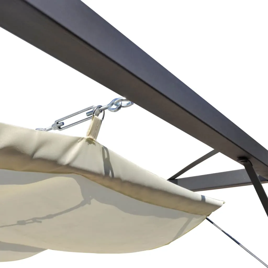 VidaXL Gartenpavillon Mit Versenkbarem Dach 6 VidaXL Gartenpavillon Mit Versenkbarem Dach – Bild 6