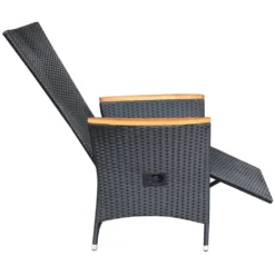 VidaXL Garten-Liegestühle 2 Stk. Mit Auflagen Poly Rattan Schwarz 14 VidaXL Garten-Liegestühle 2 Stk. Mit Auflagen Poly Rattan Schwarz -Angebote Moos Traum Store aab99d53c1a04c950a6ae9a89d5cfd0e