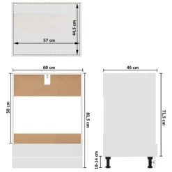 VidaXL Herdumbauschrank Weiß 60x46x81,5 Cm Holzwerkstoff -Angebote Moos Traum Store acd05b39f78b7fa340f0dbd9a67083a8