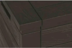 Auflagenbox/Gartenbox "Woody" H 58 X B 120 X T 46 Cm, Holz Optik, Farbe Dunkelbraun; GTS178509 -Angebote Moos Traum Store ad9501a4e18af3bfa671c1ebedd099d7