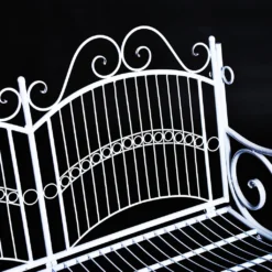 Outsunny Hängebank Schaukel Bank Gartenschaukel Mit Ketten, Metall, Weiß, 118x58x57cm 17 Outsunny Hängebank Schaukel Bank Gartenschaukel Mit Ketten, Metall, Weiß, 118x58x57cm -Angebote Moos Traum Store af270a113ec0f68475defa6587825d5b