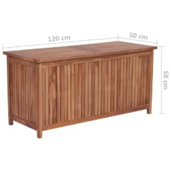 VidaXL Gartenbox 120x50x58 Cm Massivholz Teak -Angebote Moos Traum Store b0ce2612ed6cf8ab8066533f4d27c0d8