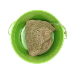 ESSCHERT DESIGN Rivanto® Flaschenzug Komplett-Set Aus Eimer, Seil, 2 Karabiner, 2 Transferrollen -Angebote Moos Traum Store b37abd1a8af15cf2703aea2fc91f4d83