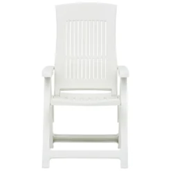 VidaXL Verstellbare Gartenstühle 2 Stk. Kunststoff Weiß -Angebote Moos Traum Store b3a33adb477a6fc4ab0d192d6aaa1b04