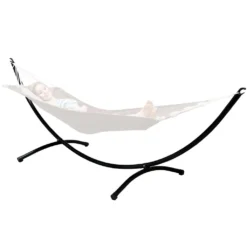 Outdoor Hängemattengestell OHNE Hängematte - 300x100cm Garten Gestell Bis 120kg -Angebote Moos Traum Store b42b90bb985bf5f56370ec8513e666fc