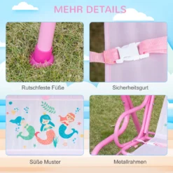 Outsunny Kinder Hollywoodschaukel 2-Sitzer Kinderschaukel Mit Verstellbarem Sonnendach Gartenschaukel Für 3-6 Jahre Kinder Metall Rosa 110 X 74 X 113 Cm -Angebote Moos Traum Store b4b08433cc789b6414f42d0dd7dff44a