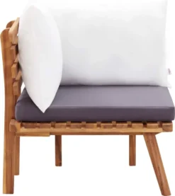 VidaXL 6-tlg. Garten-Lounge-Set Massivholz Akazie -Angebote Moos Traum Store b66e2a2fe364aae80f83e43fcf246b2a