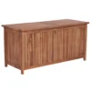 VidaXL Gartenbox 120x50x58 Cm Massivholz Teak