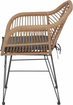 SIENA GARDEN Tiros Balkon-Set 3-teilig Matt Anthrazit / Natur L20201 -Angebote Moos Traum Store bb5dd75fb7212df286a28ce8b1129b3f